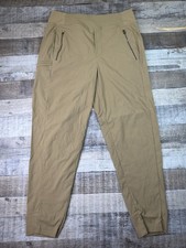 Athleta Trekkie North High Rise Jogger Pants Women's 10 Big Sur Brown #533655 picture