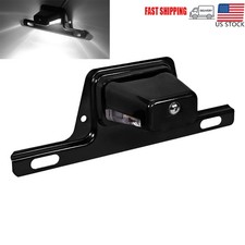LED License Plate Light 12V DC License Tag Light with Steel Bracket Mount Holder picture