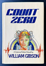 COUNT ZERO William Gibson 1st Printing 1986 Arbor House Hardcover DJ Cyberpunk picture