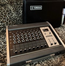 Vintage 1970’s Yamaha PM-200 Spring Reverb EQ Mixer Amp Orig Leather Case - Mint picture