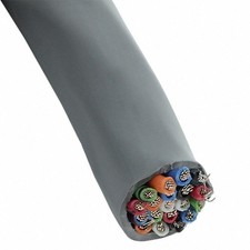 Belden 8619 060 Multi-Cond. Cable, 19C, 18 AWG, 19x30, Gray, TC - 45 ft. Length picture