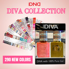 DND DUO DIVA COLLECTION MATCHING GEL & LACQUER #1-250 *PART 1 - Pick Any* picture