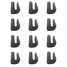 12 Weld On Grab Chain Hooks 3/8