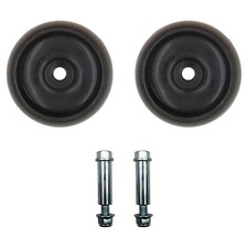 Two (2) New Aftermarket Replacement Deck Wheels W/ Bolts & Nuts Fits John Deere picture