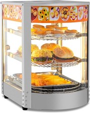 3 Tiers Commercial Food Warmer Display Electric Countertop Pretzel Pizza Warmer picture
