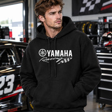 Unisex Yamaha Racing Logo Hoodie – For Yamaha Fans – Sizes S–5XL picture
