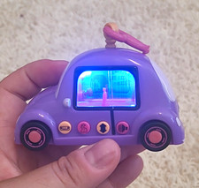 Vintage 2005 Mattel Pixel Chix Road Trippin Purple Car Handheld - TESTED WORKING picture