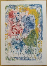 Marc Chagall Signed & Numbered Edition Lithograph picture