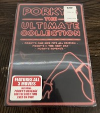 NEW & SEALED Porky's: The Ultimate Collection 3 DVD Set One Size Fits All & More picture