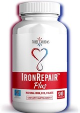 Three Arrows Iron Repair Plus Natural Iron Supplement 90 Gelatin Capsules picture