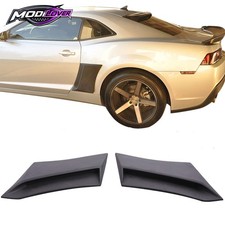 For 10-15 Chevy Camaro Xenon Style Side Rear Fender Vent Scoop Unpainted PU 2PC picture