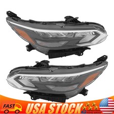 Pair LED Headlights For 2024-2025 Nissan Sentra SR Headlamps (7-Pins) Left+Right picture