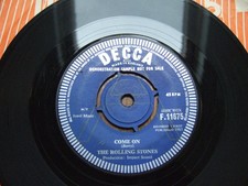 THE ROLLING STONES - COME ON/I WANNA BE LOVED - MEGA RARE DEMO 7