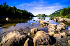 Jordan Pond - View of the Bubbles - Acadia National Park - Maine Décor picture