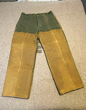Filson Style 467 Waxed Cotton Hunting Pant Shelter/Tin Cloth 36x32 USA picture