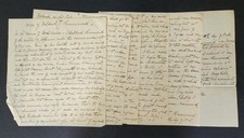 1805 antique WILL of MILDRED HAMMOND jefferson va handwritten  picture