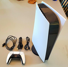Sony PS5 Digital Edition w/ Controller, Stand picture