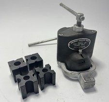 PAPCO #600 Roto-Master 37° Tube Flaring Tool Complete 4 Die Set Working picture