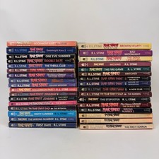 R.L. Stine Fear Street 90s Vintage Paperback 33 Book Lot Sagas 99 Super Chill picture