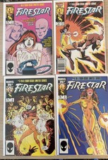 FIRESTAR #1-4 Complete Limited Series (1986 Marvel)  picture