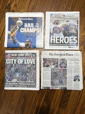 NY KNICKS PARADE 3 Newspapers 6/19/26 Daily News, NY Post, Newsday, NY Times picture