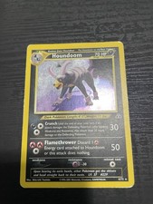 Houndoom Neo Discovery Holo Card 4/75 MP-HP Please see Photos picture