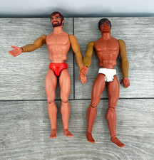 Vintage Big Jim and Josh 1971 Mattel Figures Karate Chop Action Collectible Toys picture