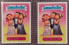 LOT of 2: Emma Error & Snafu Stone 2017 GPK GOLDEN GROAN AWARDS (1/213) RARE picture