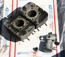 1973-75 YAMAHA RD 250  OEM CYLINDER'S W/ PISTON'S (SEE BELOW) picture