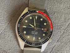 1969 Bulova Accutron Deep Sea Devil Diver 666 Feet 40mm Wristwatch picture