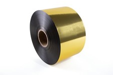 [SFSGD629] Gold Heat Sealable Packaging Film Roll - 11.02