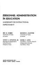 Personnel Administration in Education : Leadership for Instructio picture