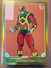2026 Topps Marvel Collectors Cards Wonder Man #50 Serial Numbered /50 picture