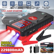 8000A 229800mAh Car Jump Starter Booster Jumper  Power Bank Battery Charger 12V picture
