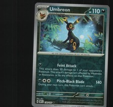 Umbreon 130/197 Uncommon Obsidian Flames Pokemon Reverse Holo Near Mint picture