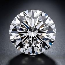 CERTIFIED 6.10 Ct Natural Diamond D Grade ROUND LOOSE VVS1 12.5 mm# picture