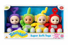 NEW Teletubbies Collectable Super Soft Plush Toys Full Set picture