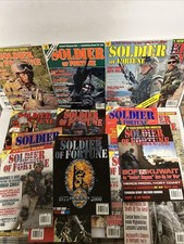 SOF Soldier of Fortune Magazine Lot of 21 Various Issues 1992-2003 Excellent picture