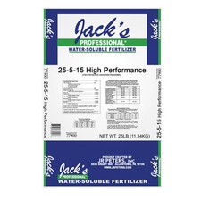 Jack's Professional 25-5-15 High Performance Water-Soluble Fertilizer, 25lbs picture