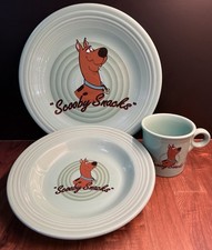 FIESTA “SCOOBY SNACKS” Scooby Doo RETIRED SET Homer Laughlin/Warner Bros. picture