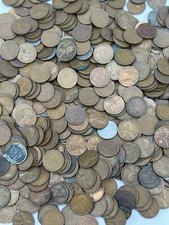 Lot of 500 Mixed Wheat Cents - 500 Count Bag - Unsearched picture