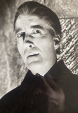Chris Lee 1950's Count Dracula Actor 4x6 inchPhotograph Print picture