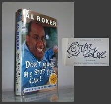 *Signed DON'T MAKE ME STOP THIS CAR By Al Roker (Today Show) 2000 HC/DJ 1st Prnt picture