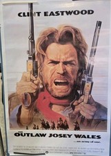 The Outlaw Josey Wales Clint Eastwood 1976 Original Movie Poster 27x40 Vintage picture