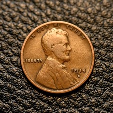 1914-S Lincoln Cent ~ VERY GOOD (VG) Condition ~ COMBINED SHIPPING picture