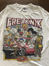 Remake 1999 Freaknik 90s Short Sleeve T shirt Heavy Cotton tee NH28639 picture