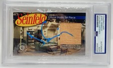 Jerry Seinfeld Signed Official Studio Set Piece Card Autographed PSA/DNA picture