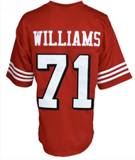 CUSTOM UNSIGNED TRENT WILLIAMS RED JERSEY XL picture