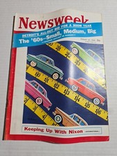 Newsweek. The 60's Small, Medium, Big. Aug. 10, 1959 picture
