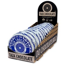 5/27 Taza Chocolate Organic Mexican-Style Disc 70% Dark Chocolate, Sea Salt, 2.7 picture